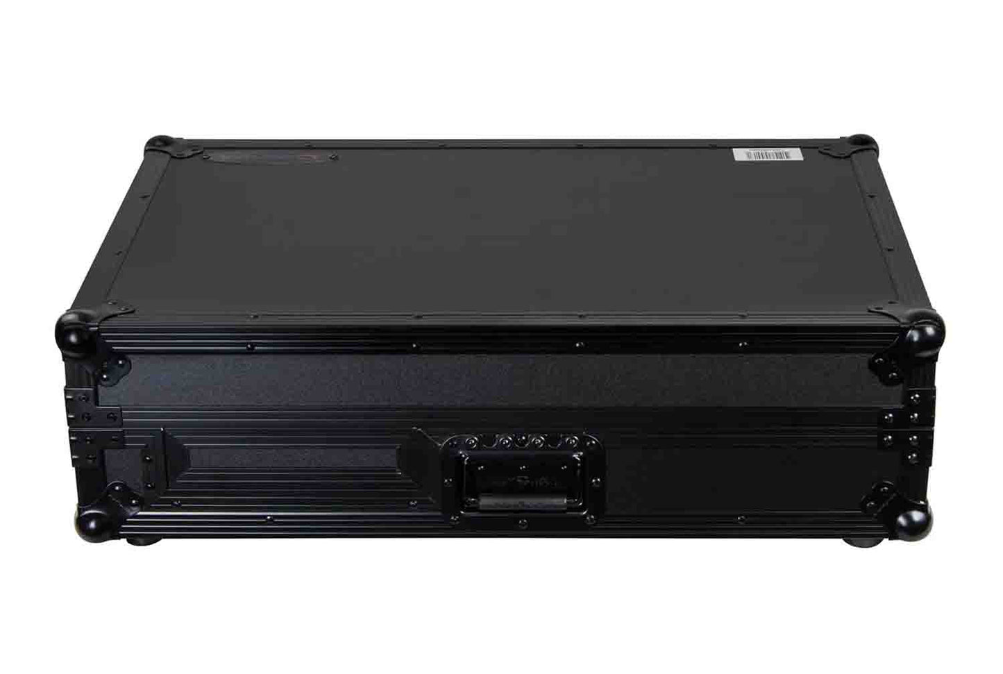 Odyssey FZGS1BM10WBL Black 10″ Format DJ Mixer and Turntable Coffin Flight Case with Glide Platform - Hollywood DJ