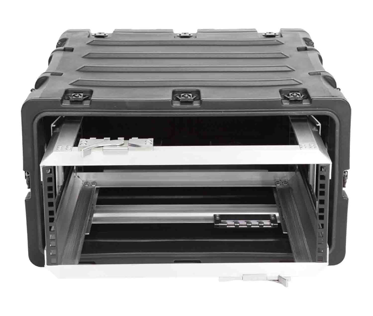 SKB Cases 3RR-4U20-22B, 4U 20-inch Deep RR Series Shock Rack Case - Hollywood DJ