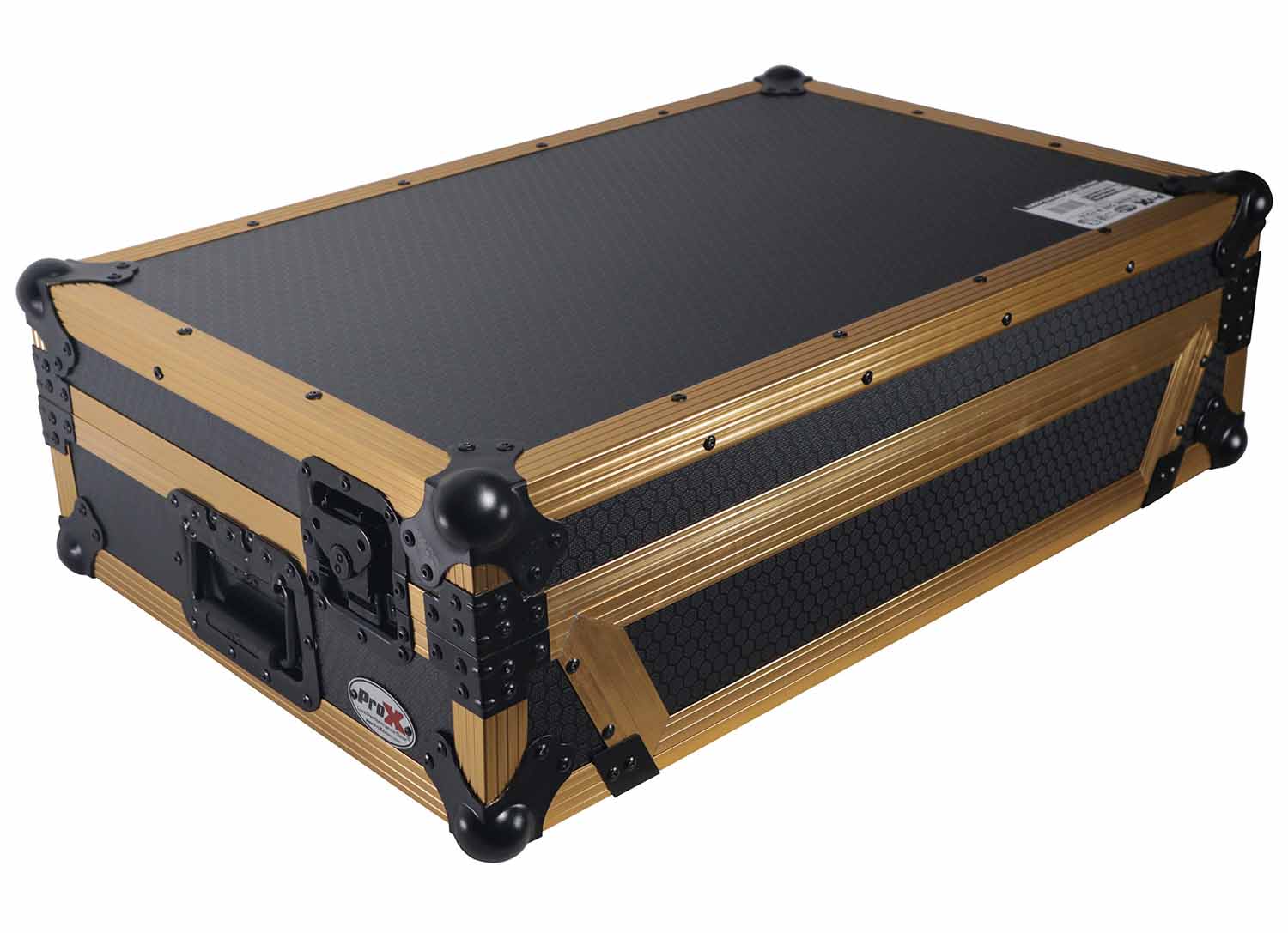 B-Stock: ProX XS-RANEONE W FGLD ATA Flight Style Road Case for RANE ONE DJ Controller with Wheels Limited Edition Gold - Hollywood DJ