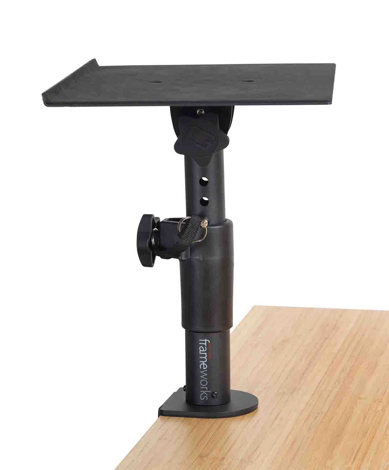 Pioneer VM-50 White Studio Monitor Package with desktop clamp mount - Hollywood DJ