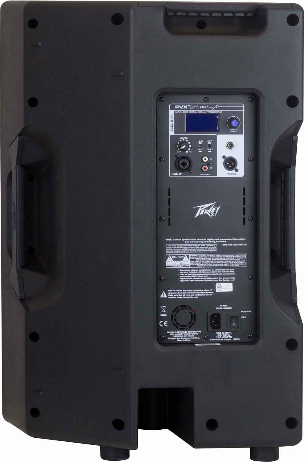 Peavey PVXp 15 DSP 830-Watt 15 inch Powered Speaker - Hollywood DJ