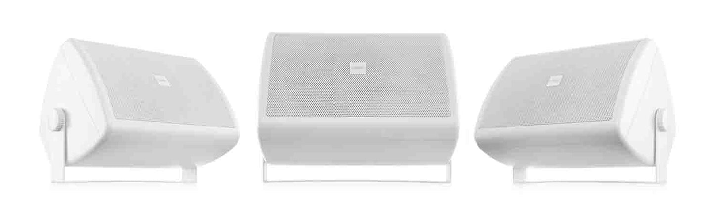 QSC AC-S6T-WH Acoustic Coverage Series 6.5 Inch 2-Way 30W Loudspeaker - White - Hollywood DJ