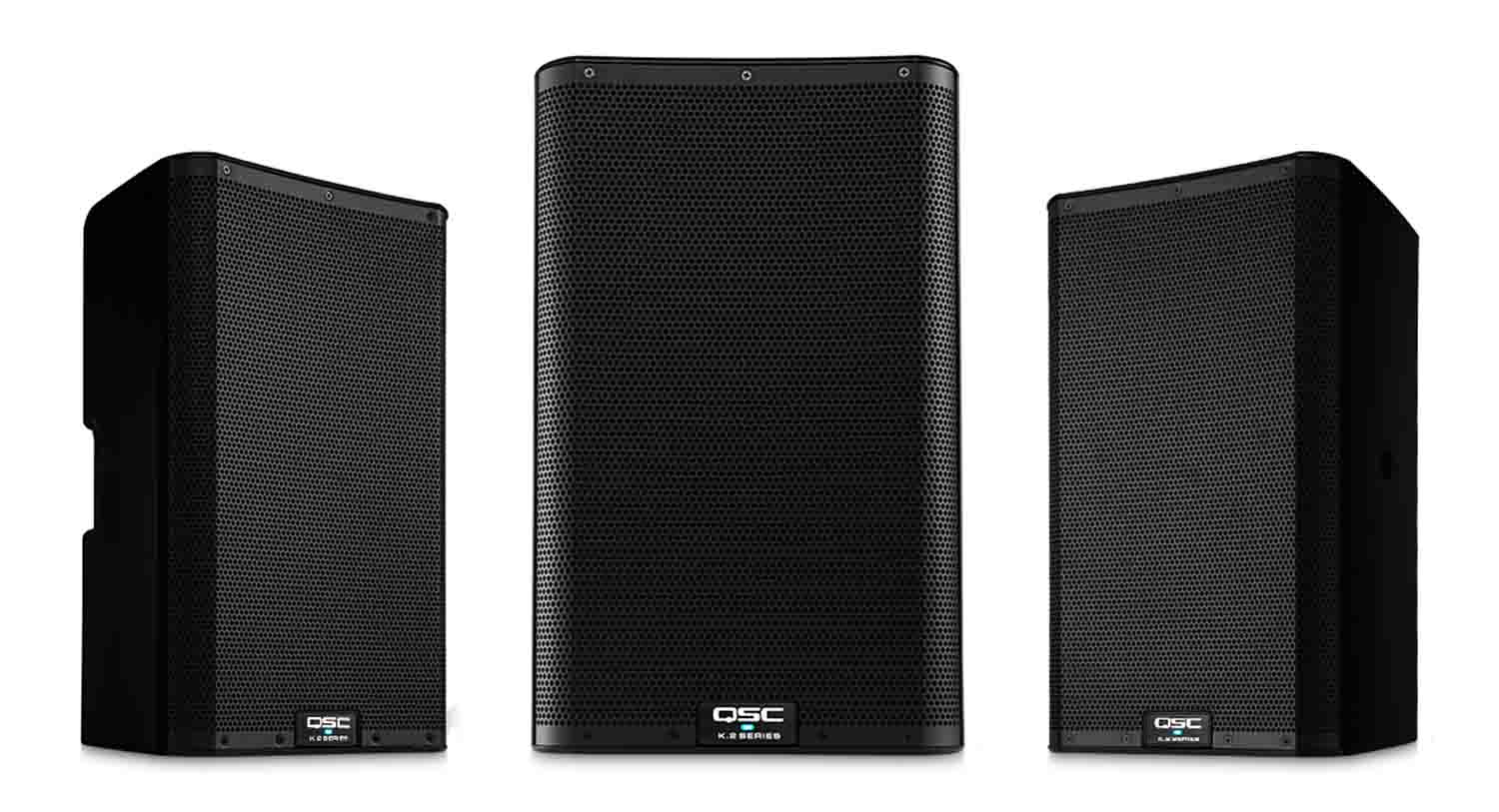 QSC K10.2, 10-inch 2000W Powered Portable PA Speaker with Integrated Speaker Processor - Hollywood DJ