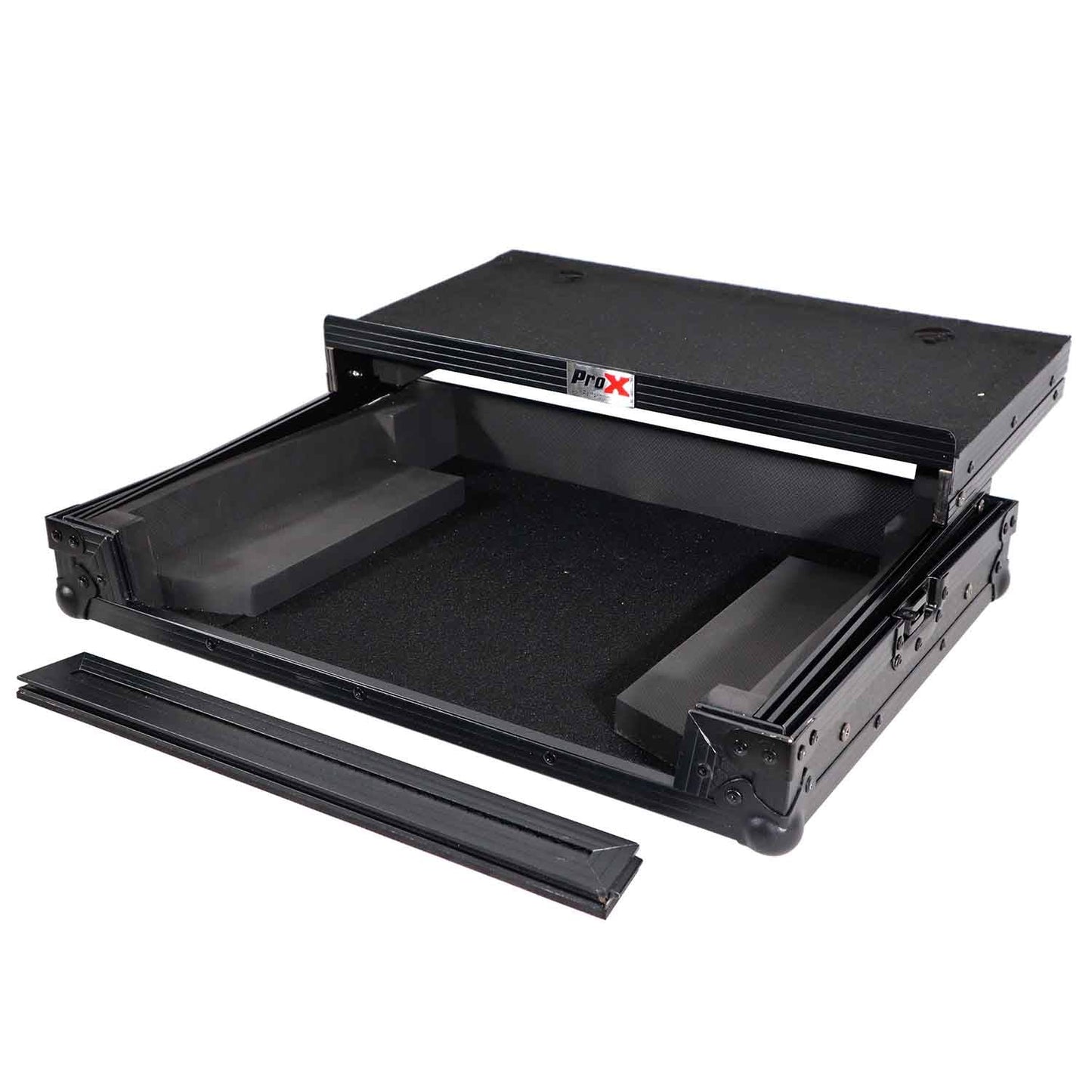 B-Stock: ProX X-DNMC4000LTBL, DJ Flight Case for Denon MC4000 Digital Controller with Laptop Shelf - Hollywood DJ