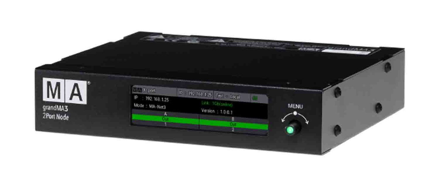 MA Lighting MA4010515-1 Grandma3 2Port Node Poe - Hollywood DJ
