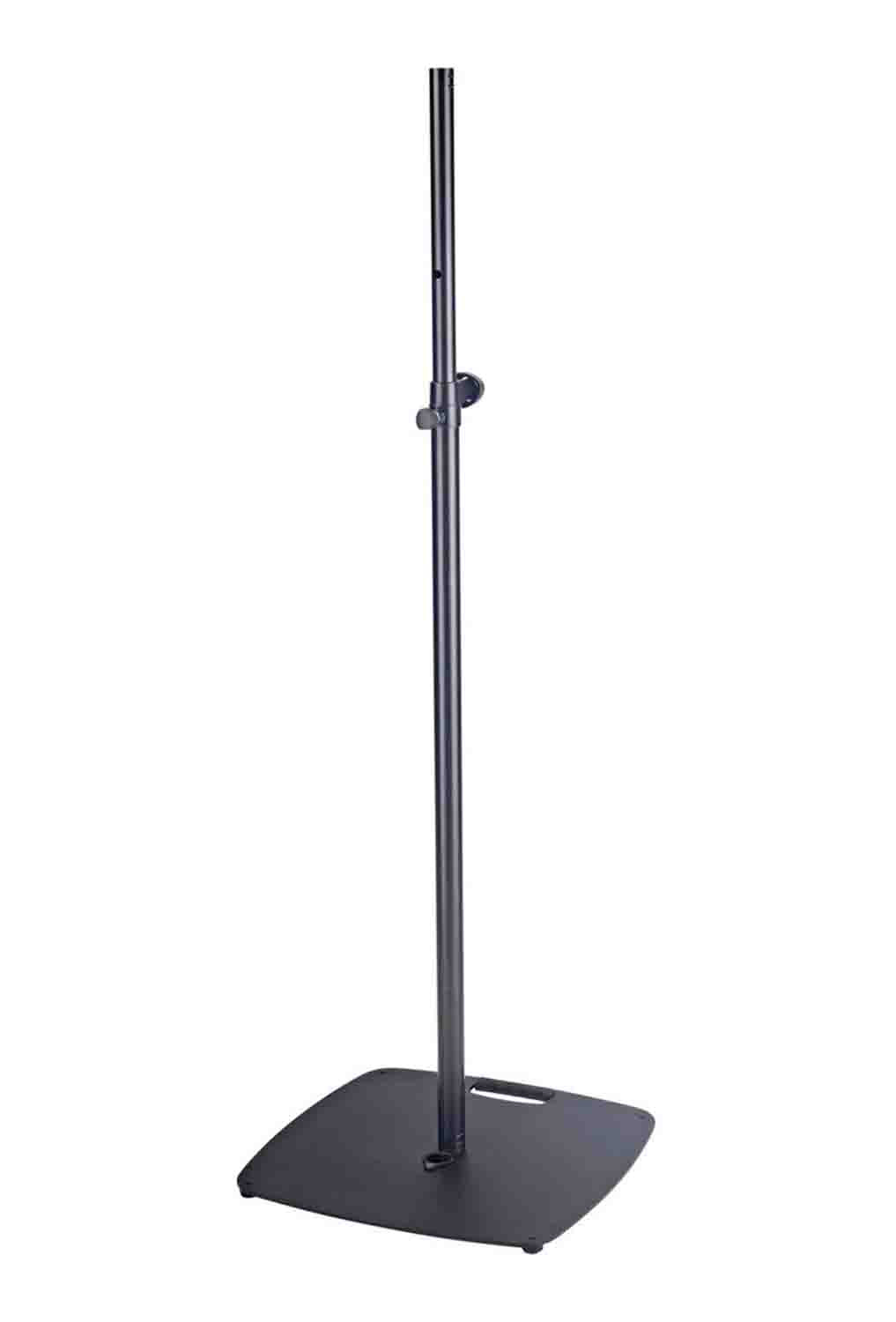 K&M 24624.000.55 Flat-base Lighting Stand - Black - Hollywood DJ