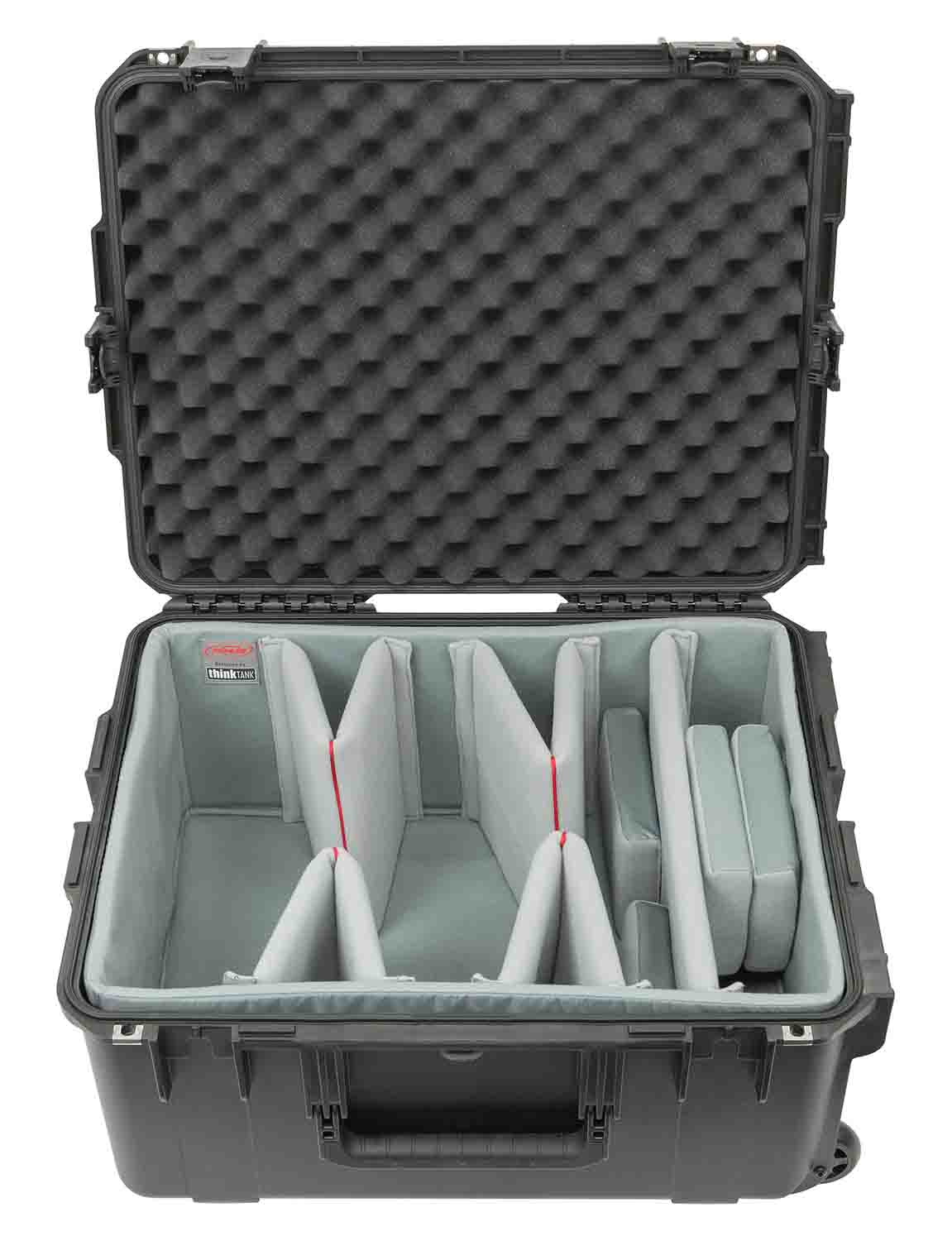 SKB Cases 3i-2217-10DT iSeries 2217-10 Case with Think Tank Video Dividers & Lid Foam - Black - Hollywood DJ