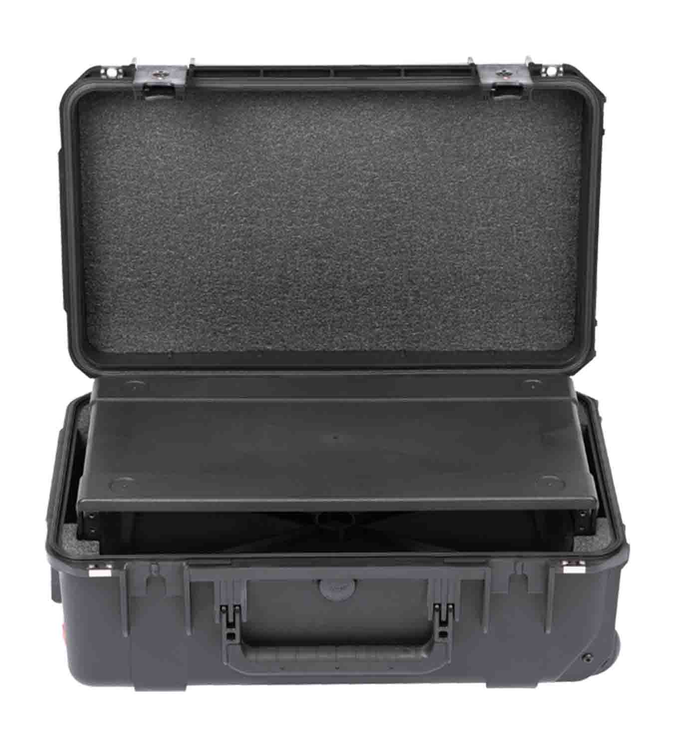 SKB Cases 3i-2011M72U 2U iSeries Injection Molded 9-Inch Shallow Fly Rack - Hollywood DJ