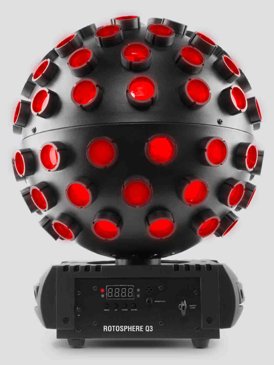 Chauvet DJ Rotating Mirror Ball Package with IRC Remote and 10' Cable - Hollywood DJ