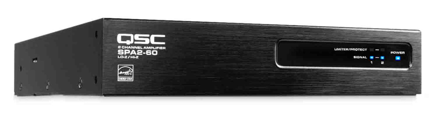 QSC SPA2-60 2-Channel Power Amplifier - 60W - Hollywood DJ