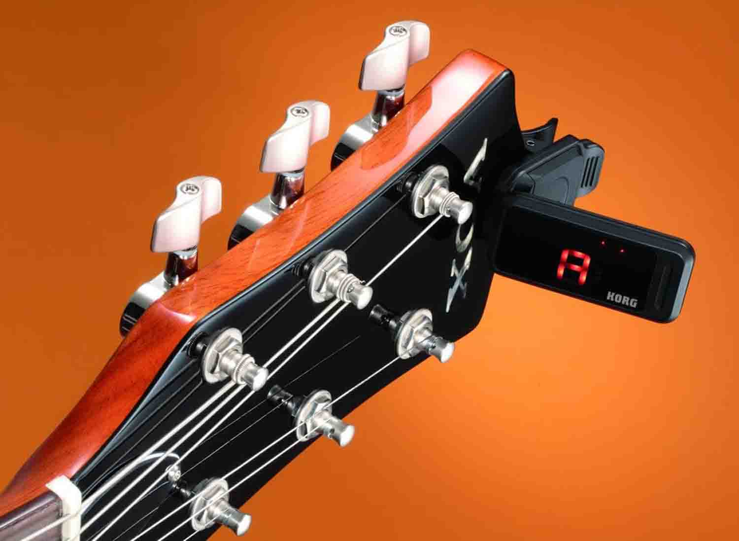 Korg PC1 PITCHCLIP Low-Profile Clip-On Tuner - Hollywood DJ