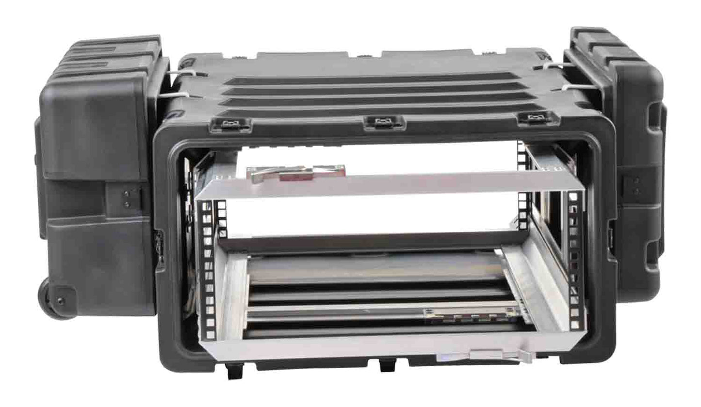 SKB Cases 3RR-4U30-25B, 4U 30-Inch Deep RR Series Shock Rack Case - Hollywood DJ