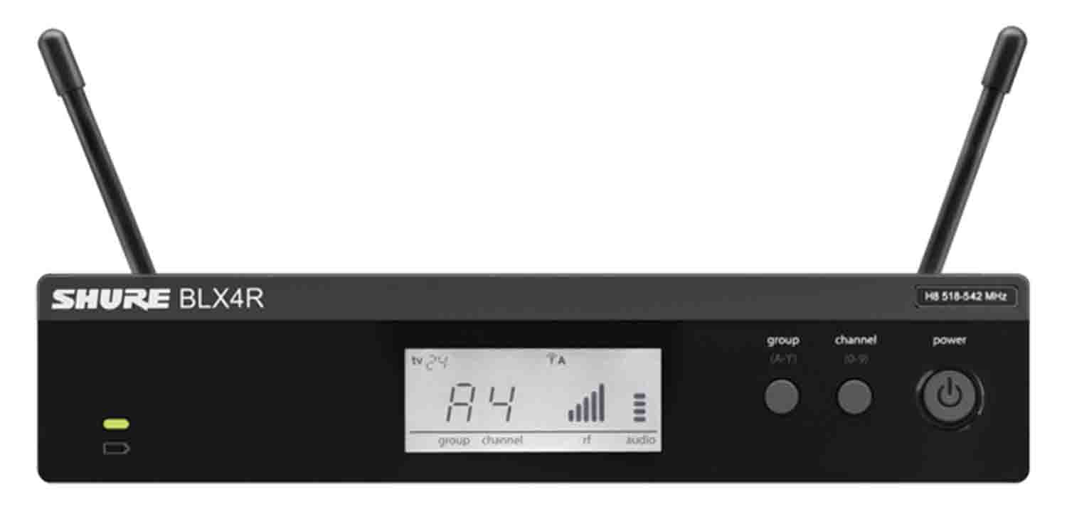 Shure BLX14R/SM35 Wireless Rack Mount Headset System with SM35 Headset Microphone - Hollywood DJ