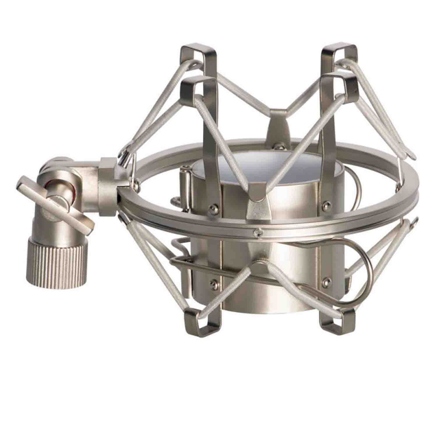 On Stage MY410CG Shock Mount for Studio Mics (42 mm–48 mm) - Hollywood DJ