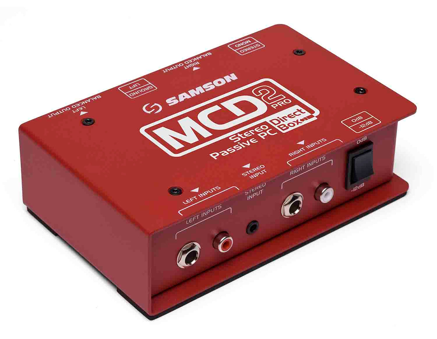 Samson MCD2 Pro Stereo Passive PC Direct Box