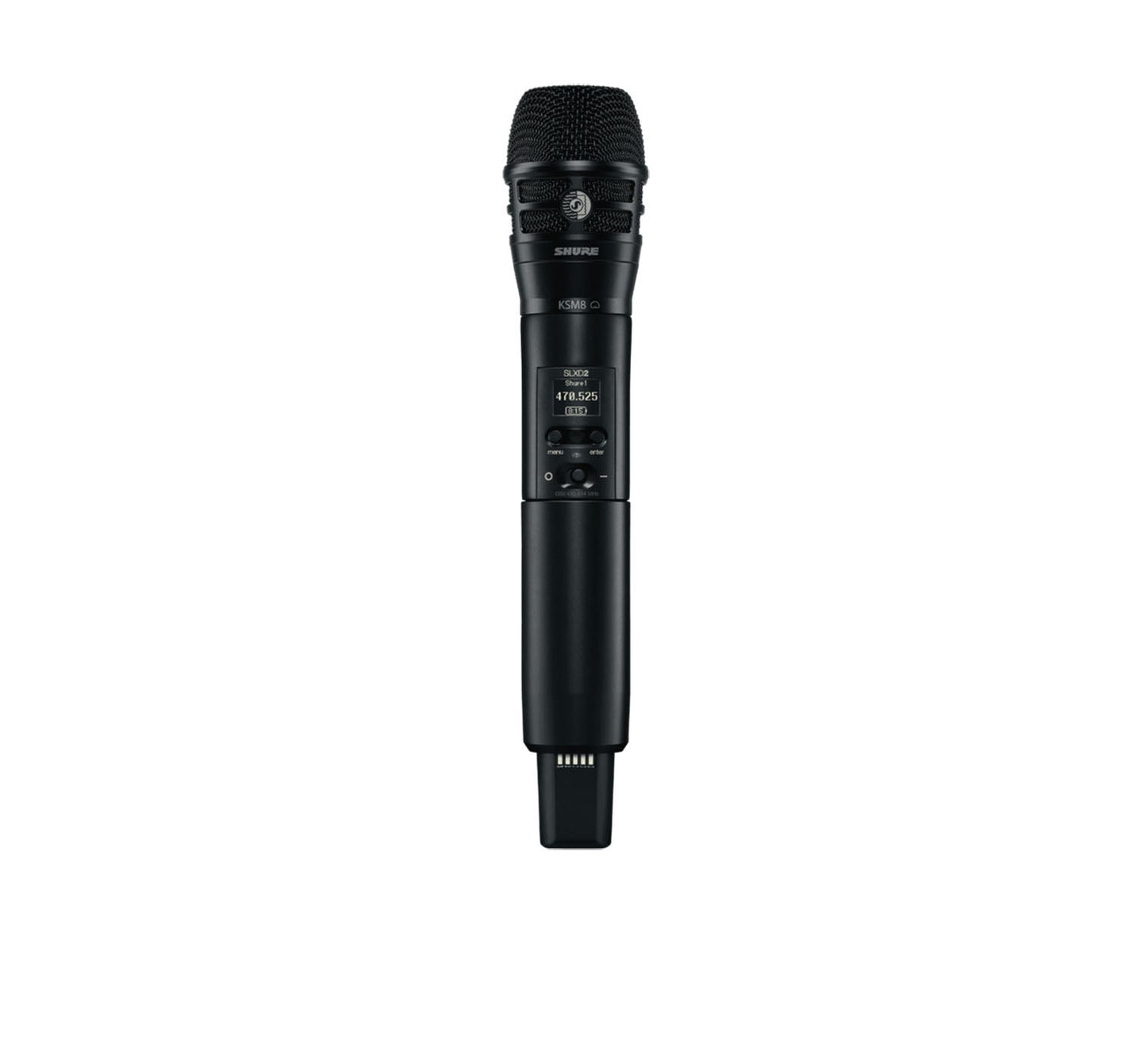 B-Stock: Shure SLXD2/K8B=-G58 Handheld Transmitter with KSM8 Dualdyne Interchangeable Microphone Capsule - G58 (470-514 MHz) - Hollywood DJ