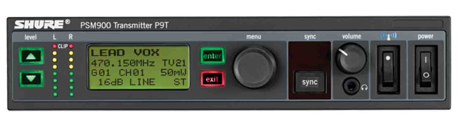 Shure P9T Wireless Transmitter - Hollywood DJ