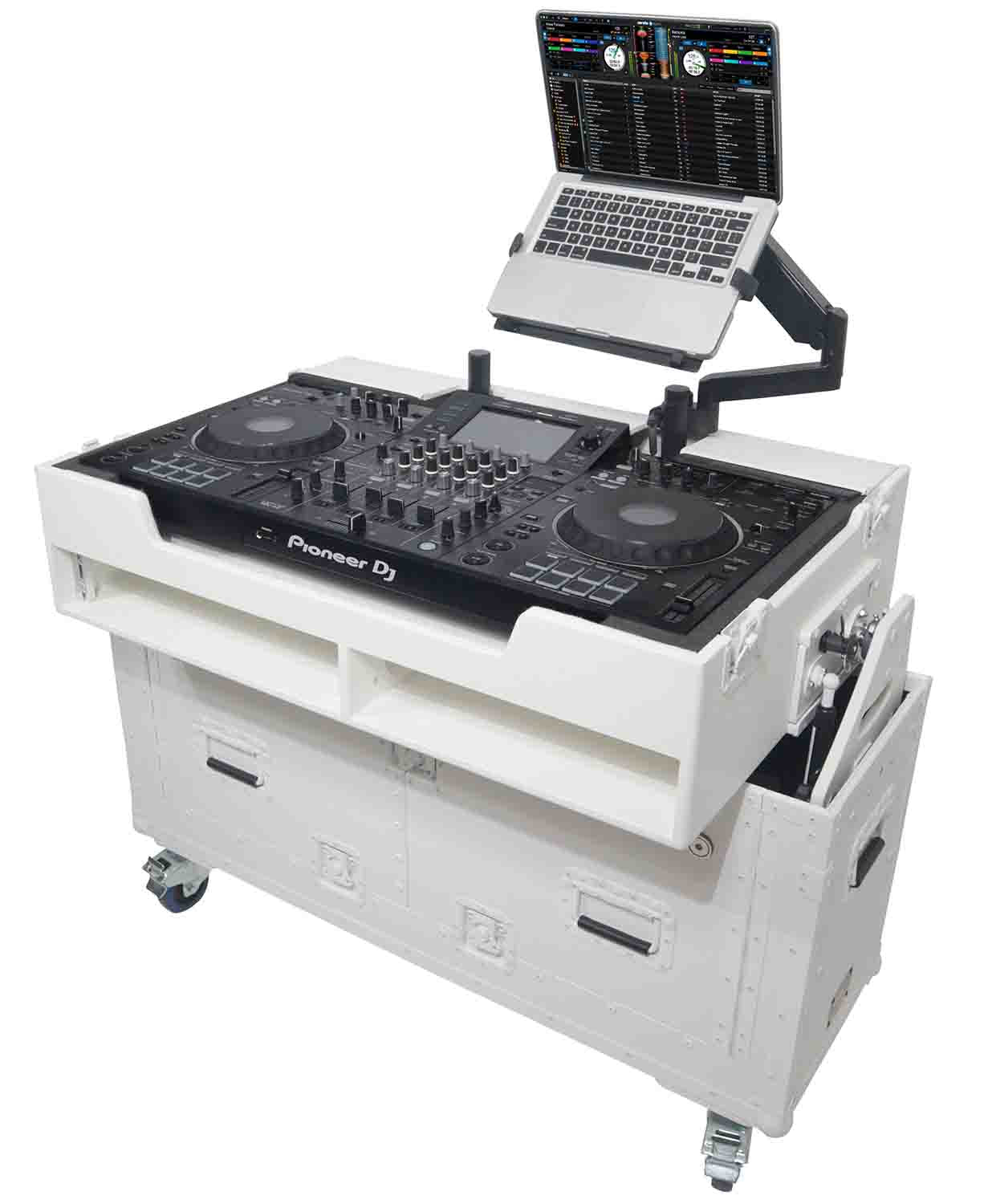 PROX XZF-UCXX WHITE Case Flip Case For XDJ-XZ DDJ-SZ, DDJ-SX, DDJ-1000 - WHITE - Hollywood DJ