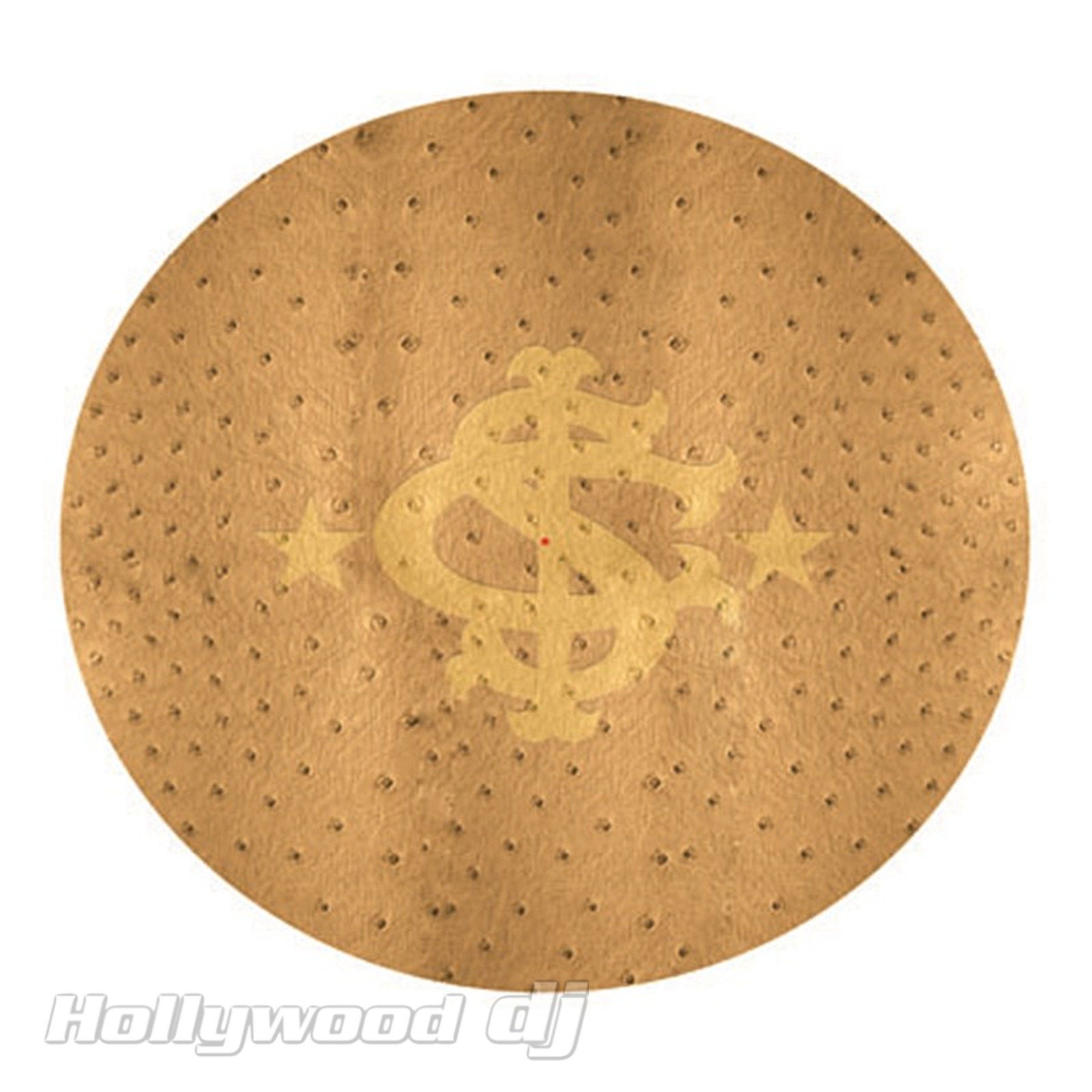 Sicmats DJ Turntable Slipmats 'OSTRICH' Slip Mat Set Sic Mats Scratch Pad - Pair - Hollywood DJ