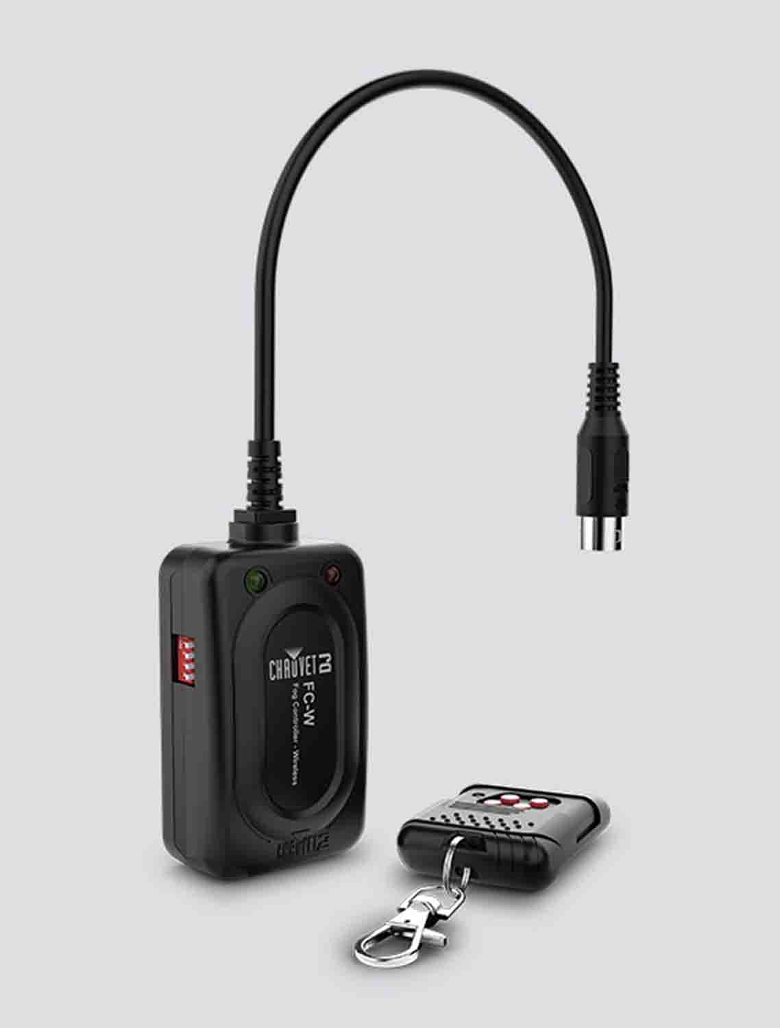 Chauvet DJ Fog Machine Package with Wireless Remote, Fluid Gallon and DMX Cable - Hollywood DJ