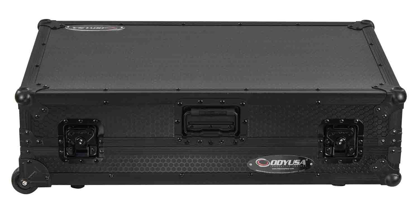 Odyssey 810325 Industrial Board Flight Case for Pioneer DDJ-REV7 Controller with Glide Style Laptop Platform - Hollywood DJ