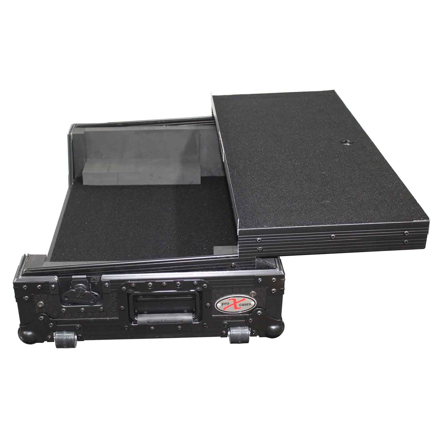 ProX XS-XDJR1WLTBL, DJ Flight Case for Pioneer XDJ-R1 Digital Controller - Black - Hollywood DJ