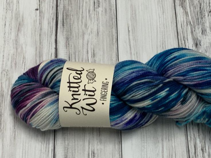 Merino Fingering | Knitted Wit - Blues