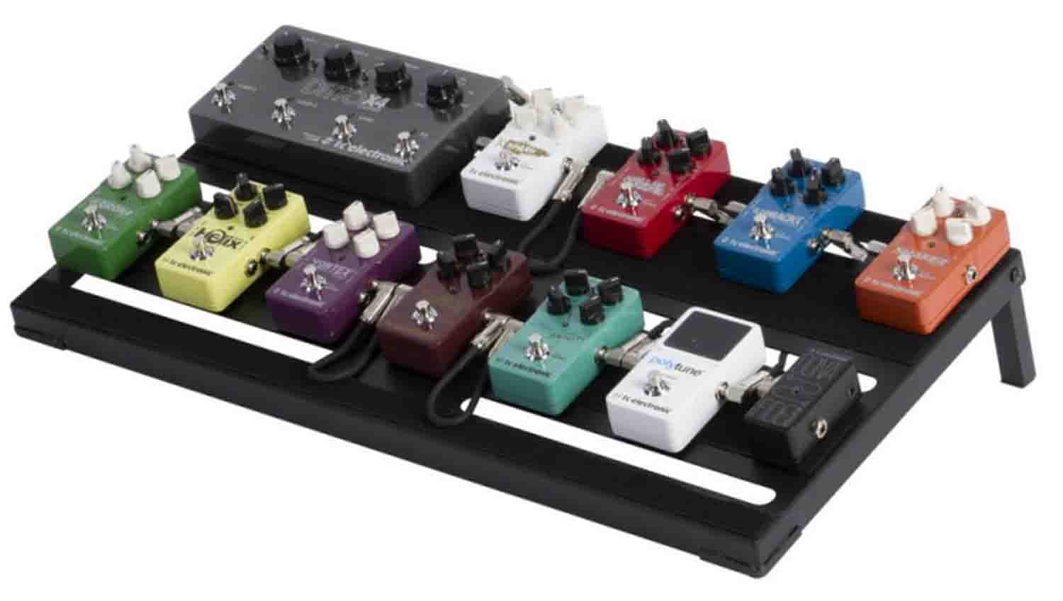 GPB4000 Guitar and Keyboard Pedalboard with Gig Bag - Hollywood DJ