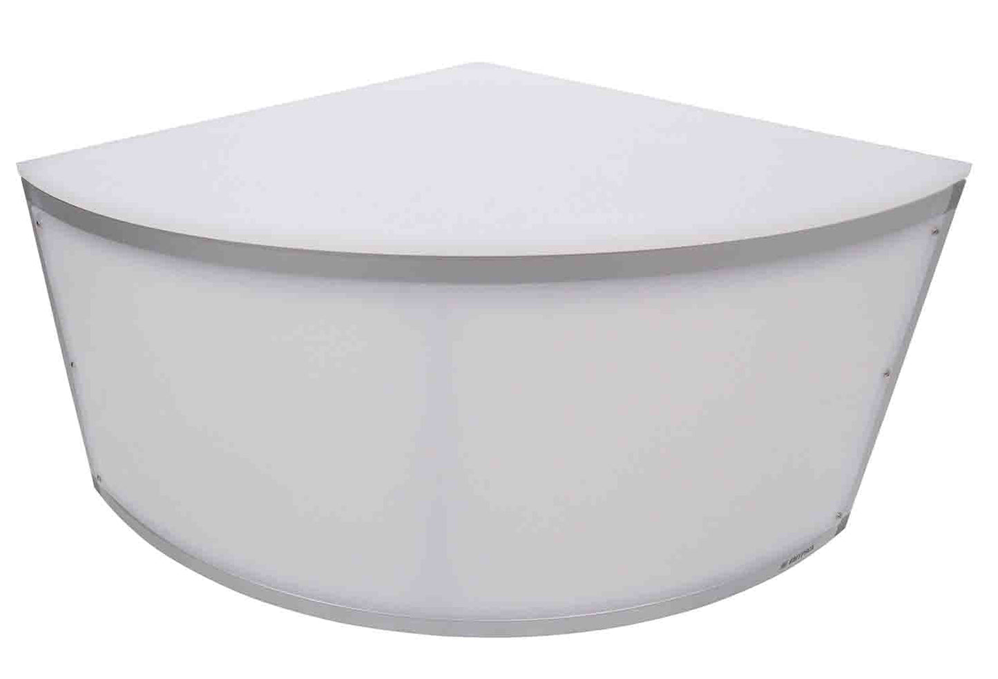 ProX XSA-2X2-16QR LUMOSTAGE™ 16-inch 2x2 ft Quarter Round Acrylic Stage Platform - Hollywood DJ