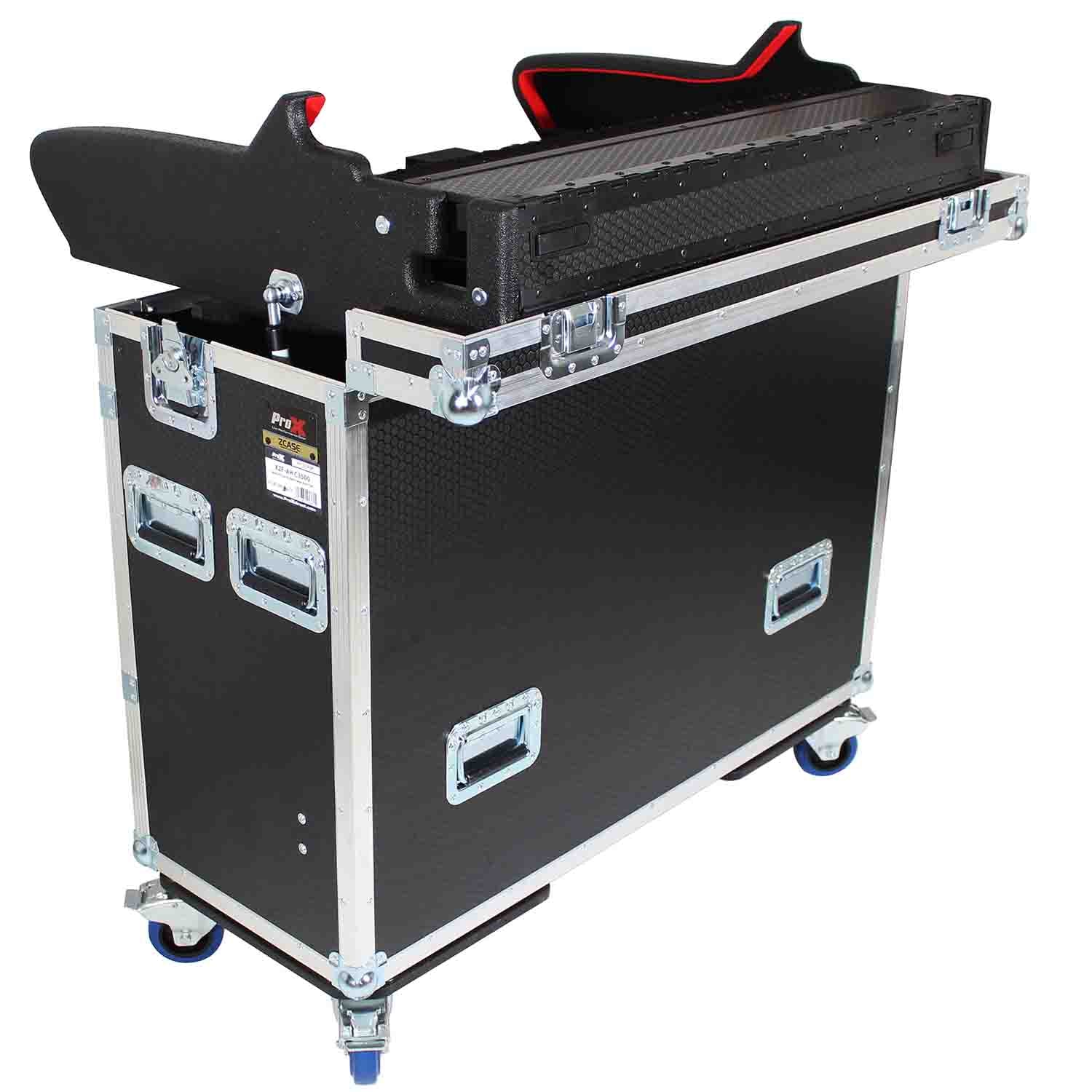 ProX XZF-AHC3500 Hydraulic Lift DJ Case for Allen and Heath DLive C3500 Console - Hollywood DJ