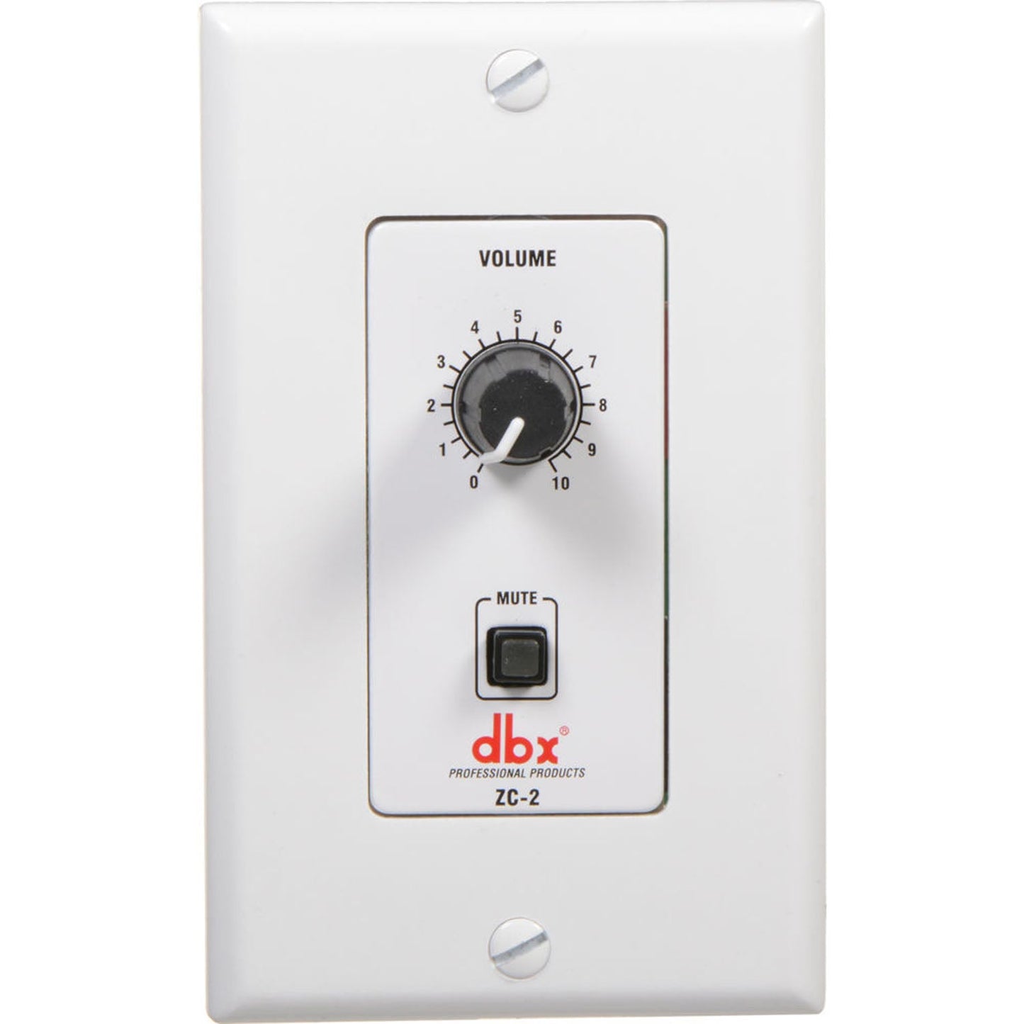 DBX ZC-2 Wall-Mounted Zone Controller - Hollywood DJ