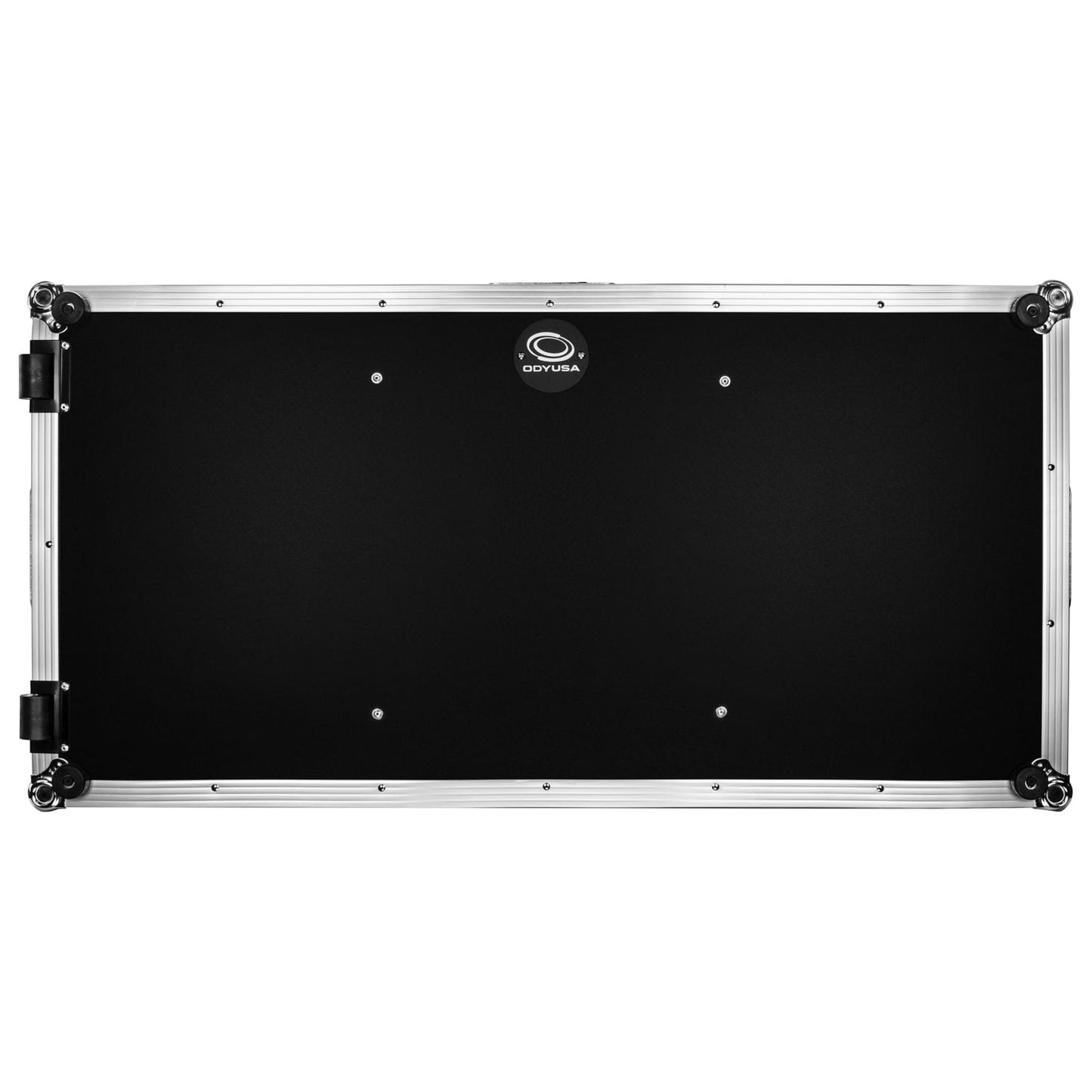 Odyssey FZGS12CDJWXD Black Extra Deep Glide Style DJ Coffin - Silver - Hollywood DJ