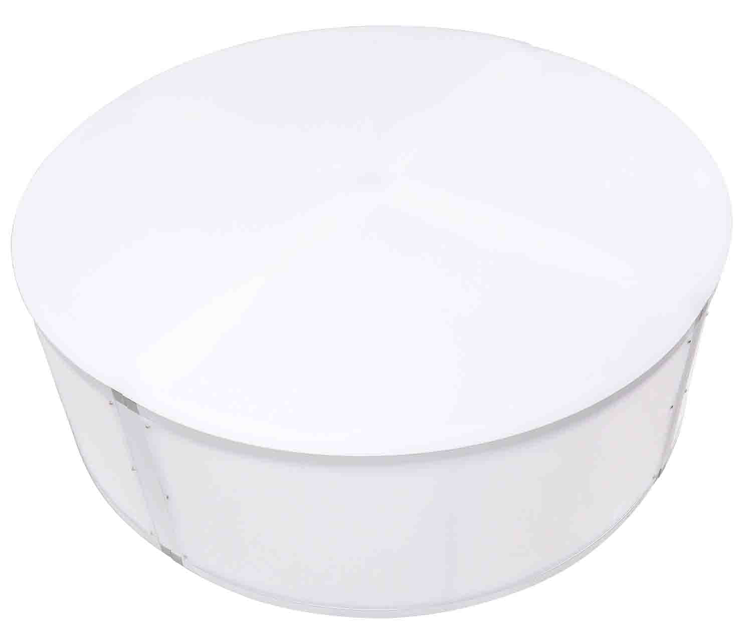 ProX XSA-2X2-16QR LUMOSTAGE™ 16-inch 2x2 ft Quarter Round Acrylic Stage Platform - Hollywood DJ