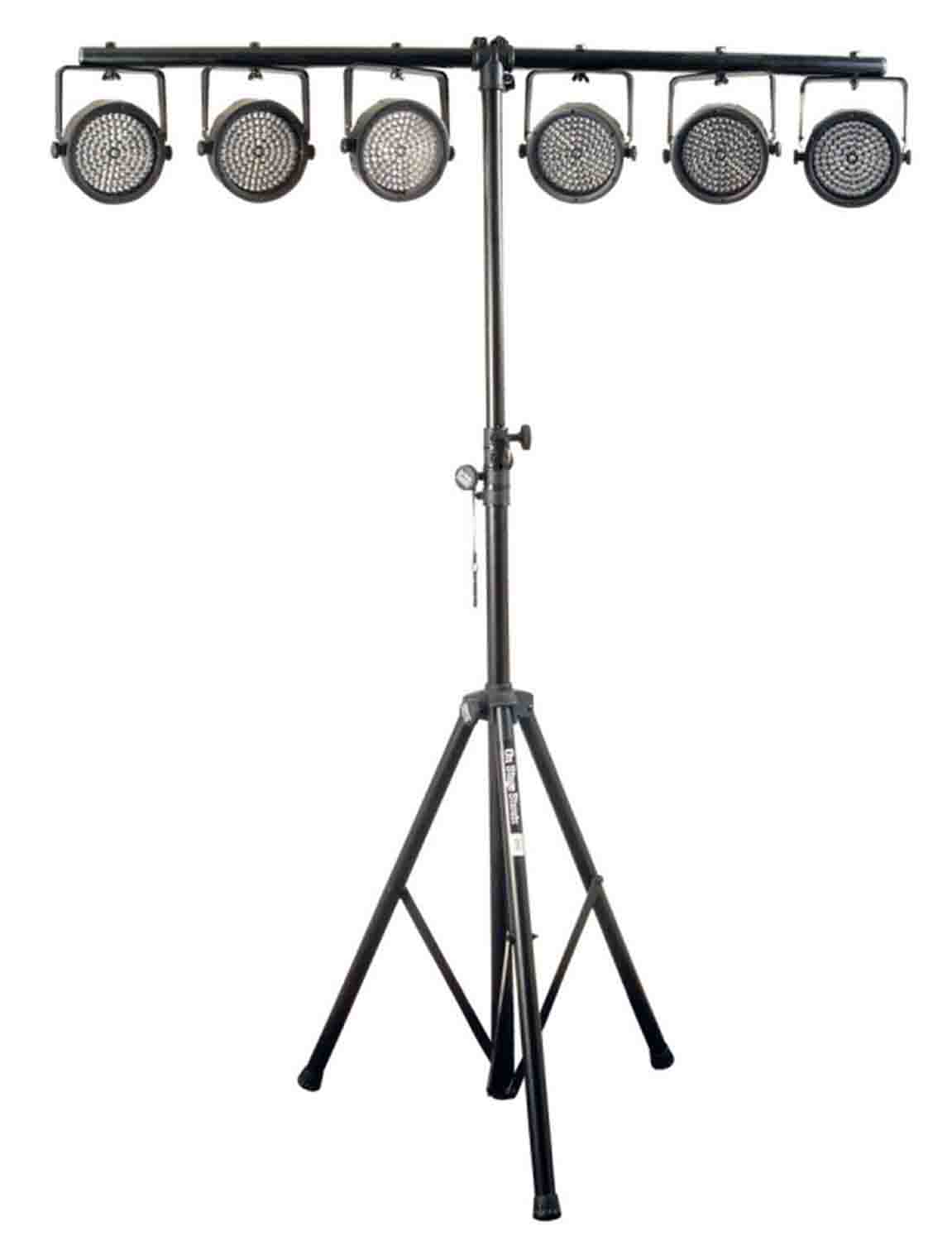 OnStage LS7720QIK Quick-Connect U-Mount Lighting Stand - Hollywood DJ