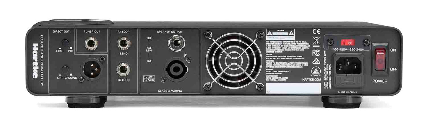 Samson LX5500 500-Watt Lightweight Bass Head with Tube Preamp