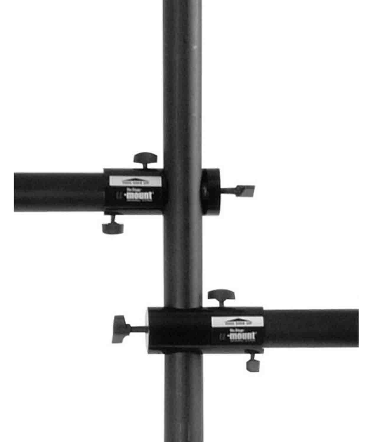 OnStage LSA7700P U-mount Lighting Stand Accessory Arms - Black - Hollywood DJ