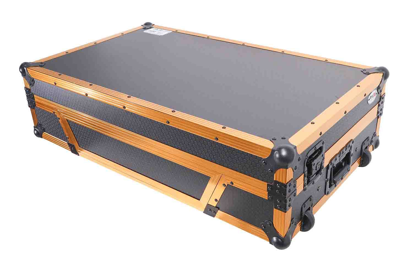 PROX XS-XDJXZWLTFGLD ATA Flight Case For Pioneer XDJ-XZ DJ Controller with Laptop Shelf - Hollywood DJ