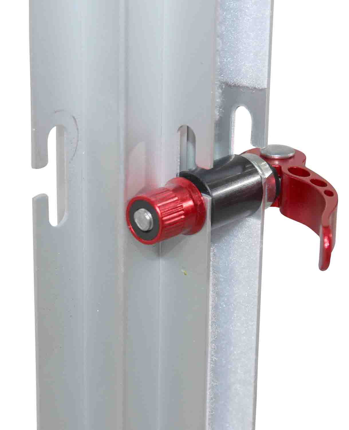 ProX XSA-2X2-16 LUMOStage 16-Inch High Acrylic Platform Riser Section with Clamps And 2 Side Acrylic Covers