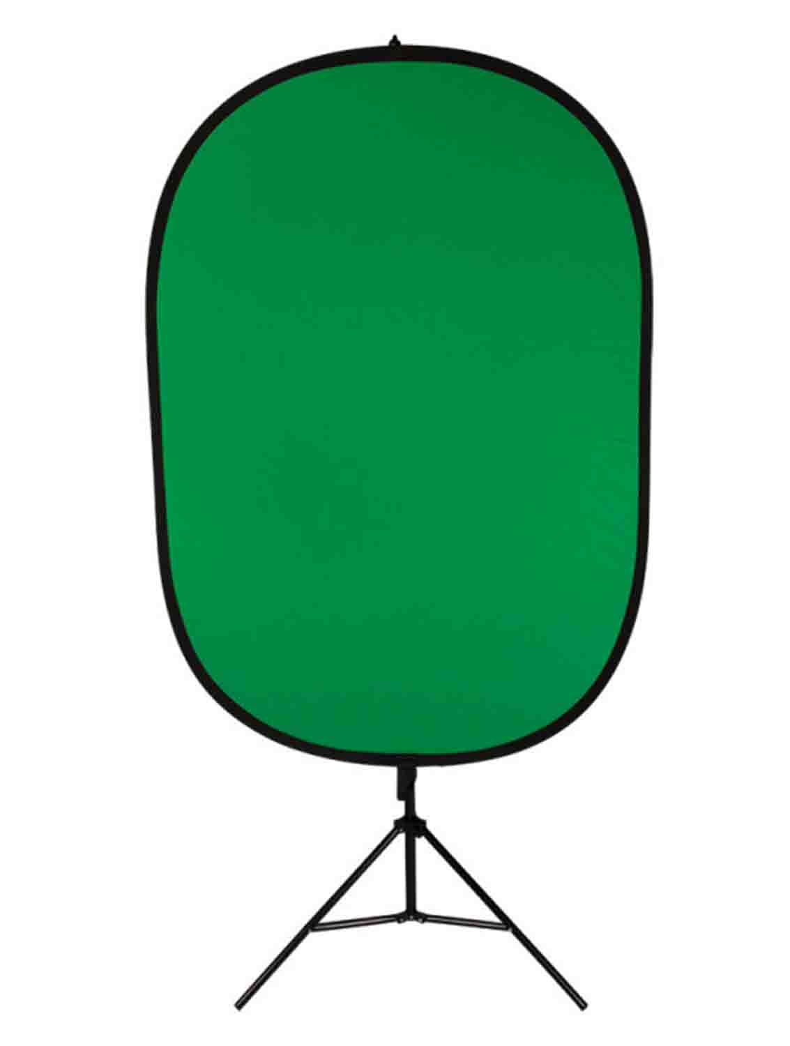 Onstage VSM3000 Green Screen Kit with Stand - Hollywood DJ
