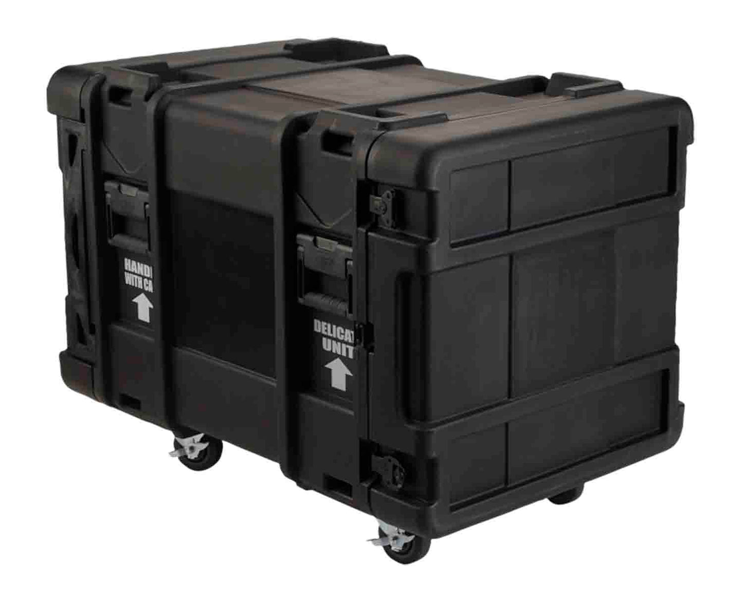 SKB Cases 3SKB-R910U28 28-Inch Deep 10U Roto Shock Rack Case - Black - Hollywood DJ