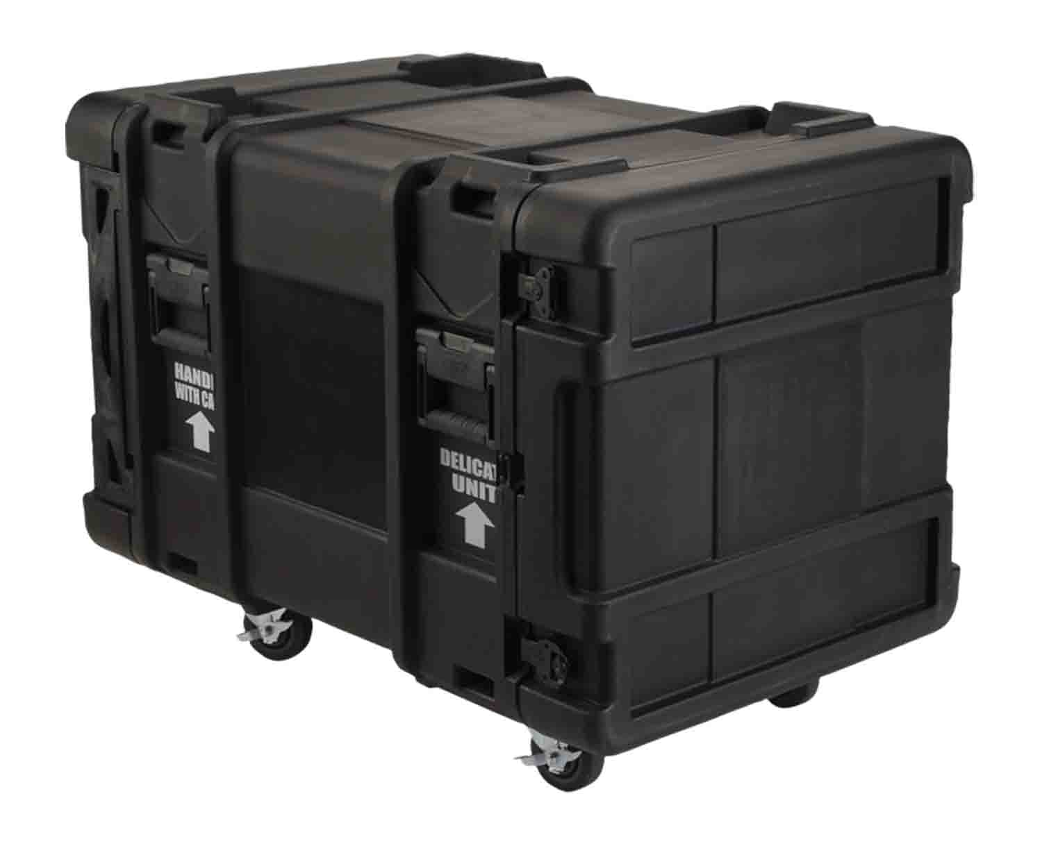 SKB Cases 3SKB-R910U28 28-Inch Deep 10U Roto Shock Rack Case - Black - Hollywood DJ