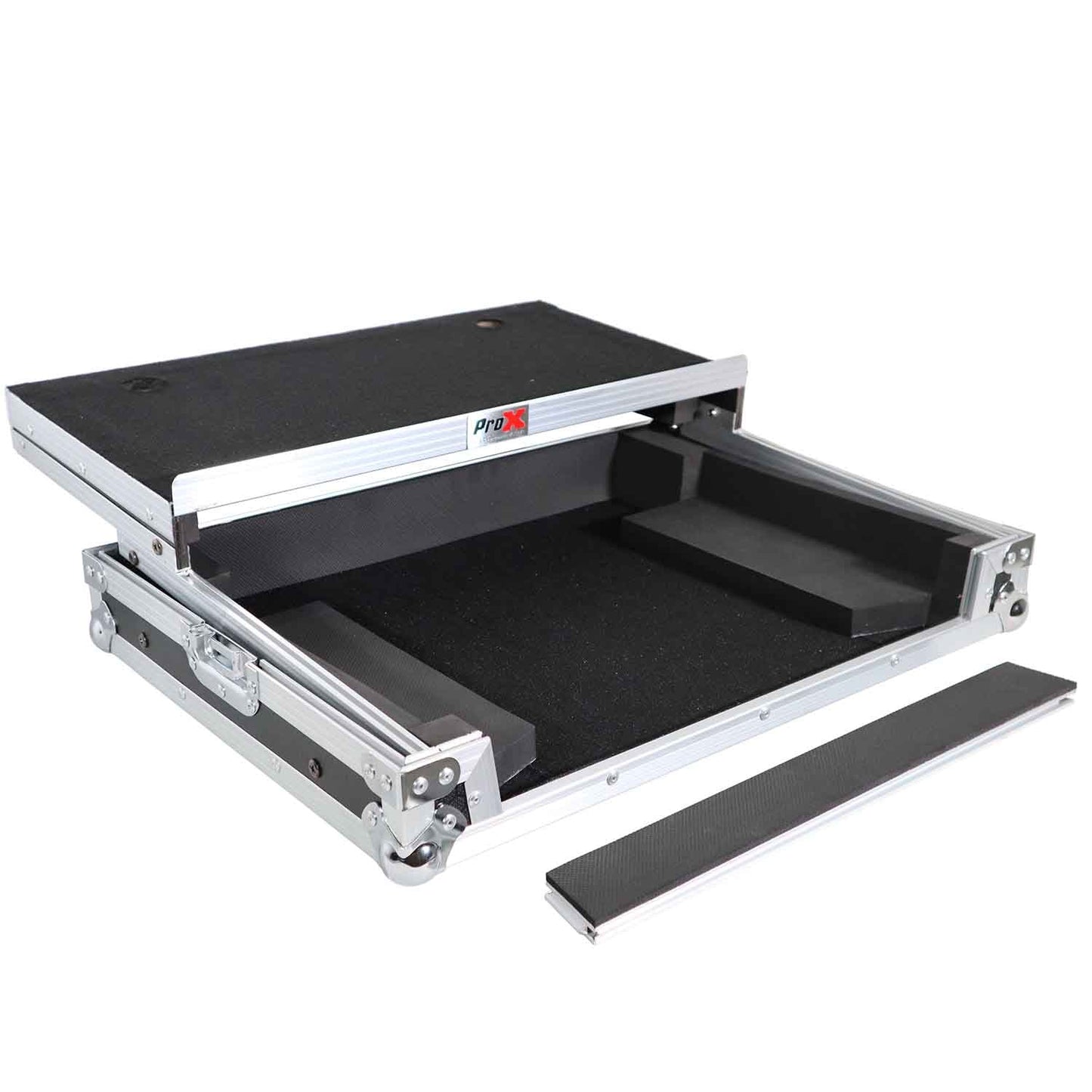 ProX X-DDJREV1LT Flight Case for Pioneer DDJ-REV1 Digital Controller with Sliding Laptop Shelf - Hollywood DJ