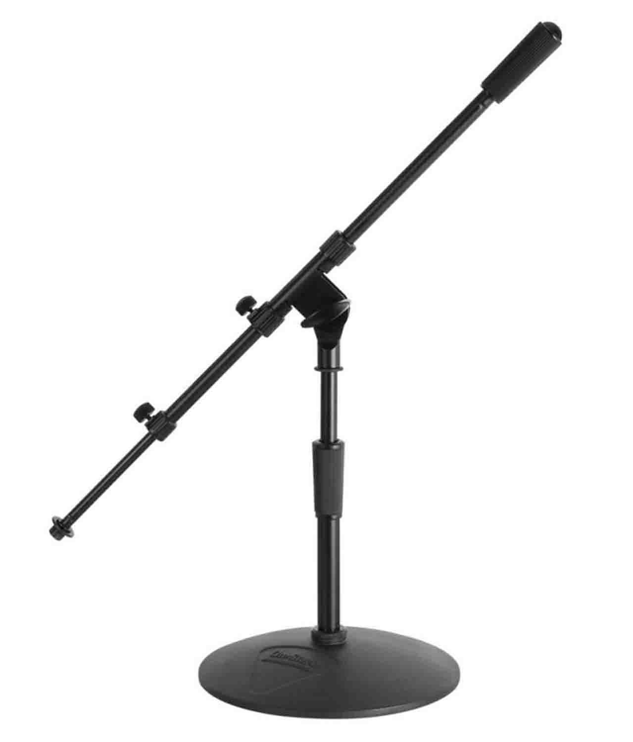 On Stage MS9409 Pro Kick Drum Microphone Stand with Telescoping Shaft and Adjustable Boom - Hollywood DJ