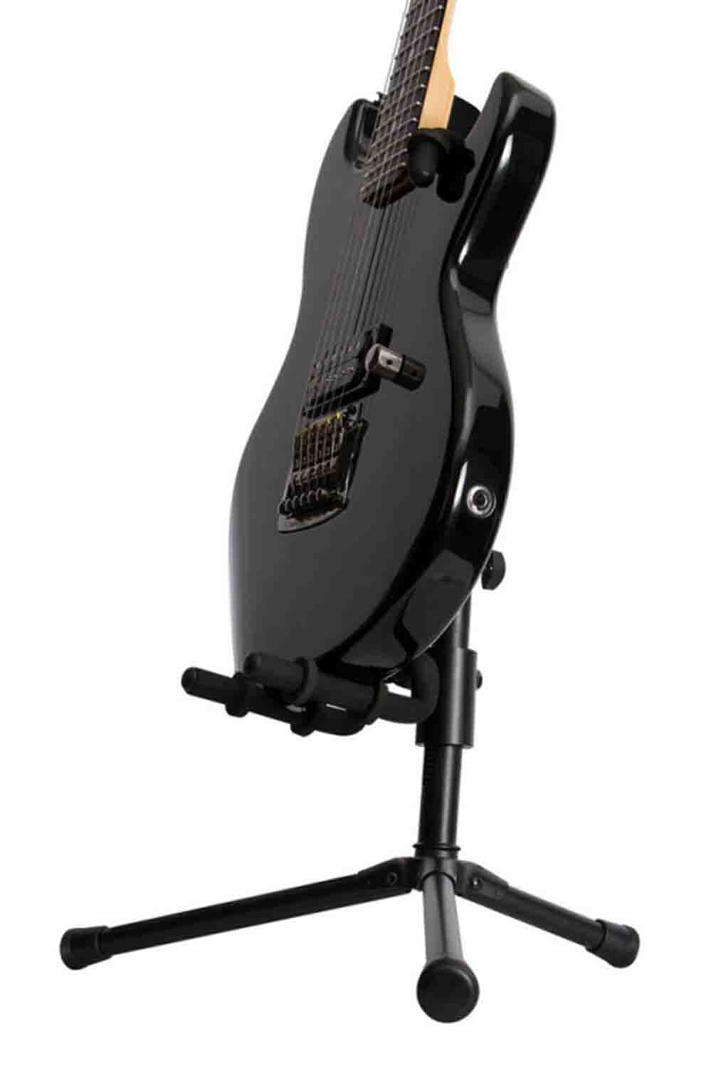 On Stage GS714 Spring-Up Locking Guitar Stand - Hollywood DJ