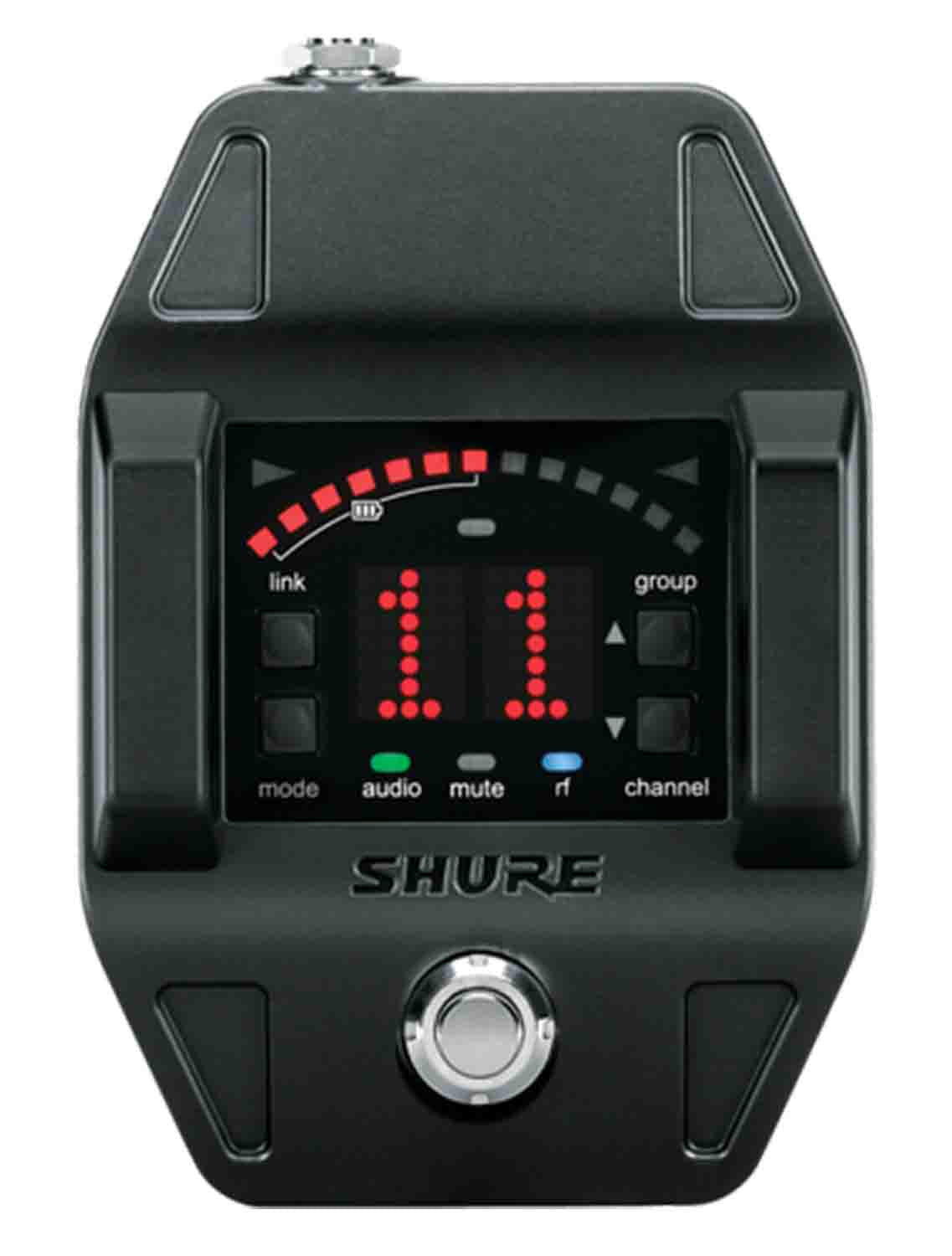 Shure GLXD16-Z2 Digital Wireless Pedal Receiver System with Guitarists and Bassists - Hollywood DJ
