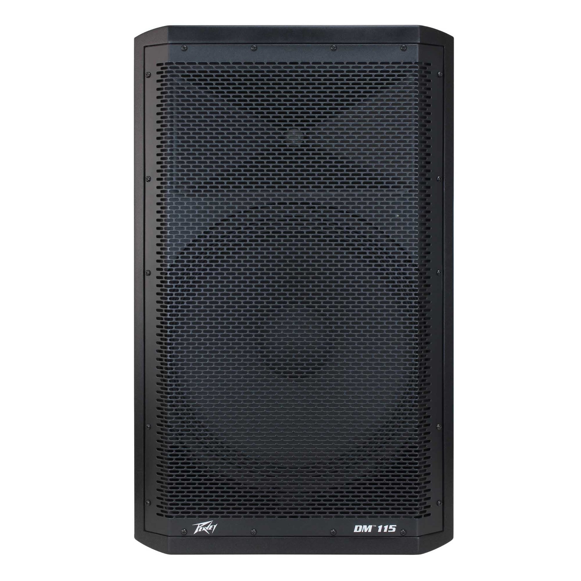 Peavey DM115 15" PA Speaker Package Package with Stands and Bag - Hollywood DJ