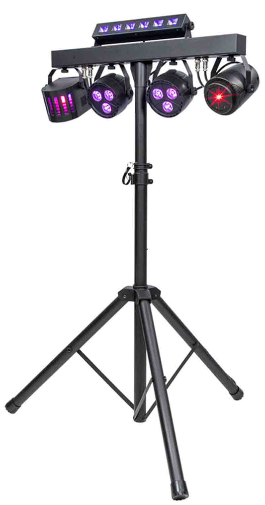 B-Stock: ColorKey CKU-3030 PartyBar FX Multi Effect Professional Lighting Package - Hollywood DJ