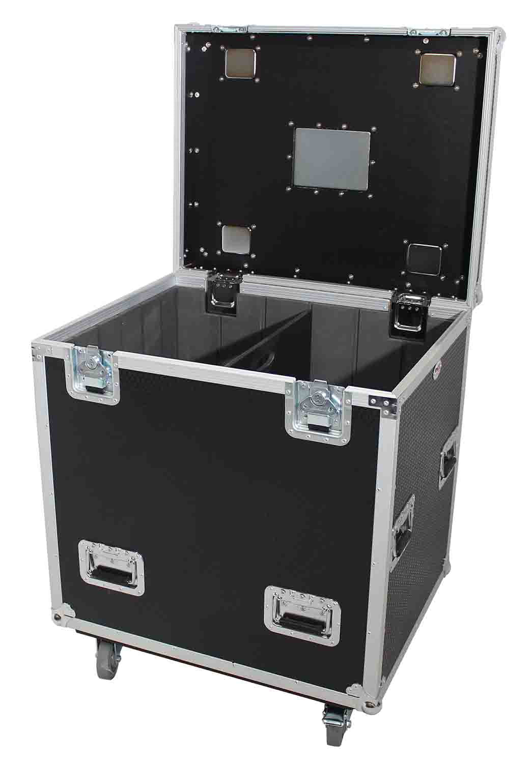 PROX XS-UTL243036W MK2 Heavy-Duty Truck Pack Utility Flight Case W-Divider and Tray Kit - Hollywood DJ