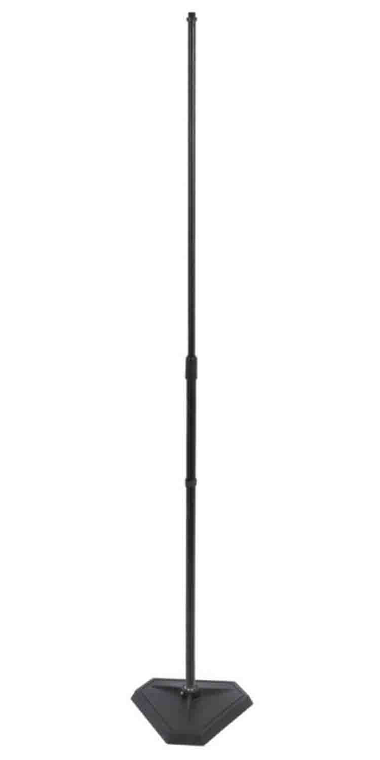 On Stage MS7625B Hex-Base Quarter-Turn Thread less Mic Stand - Hollywood DJ