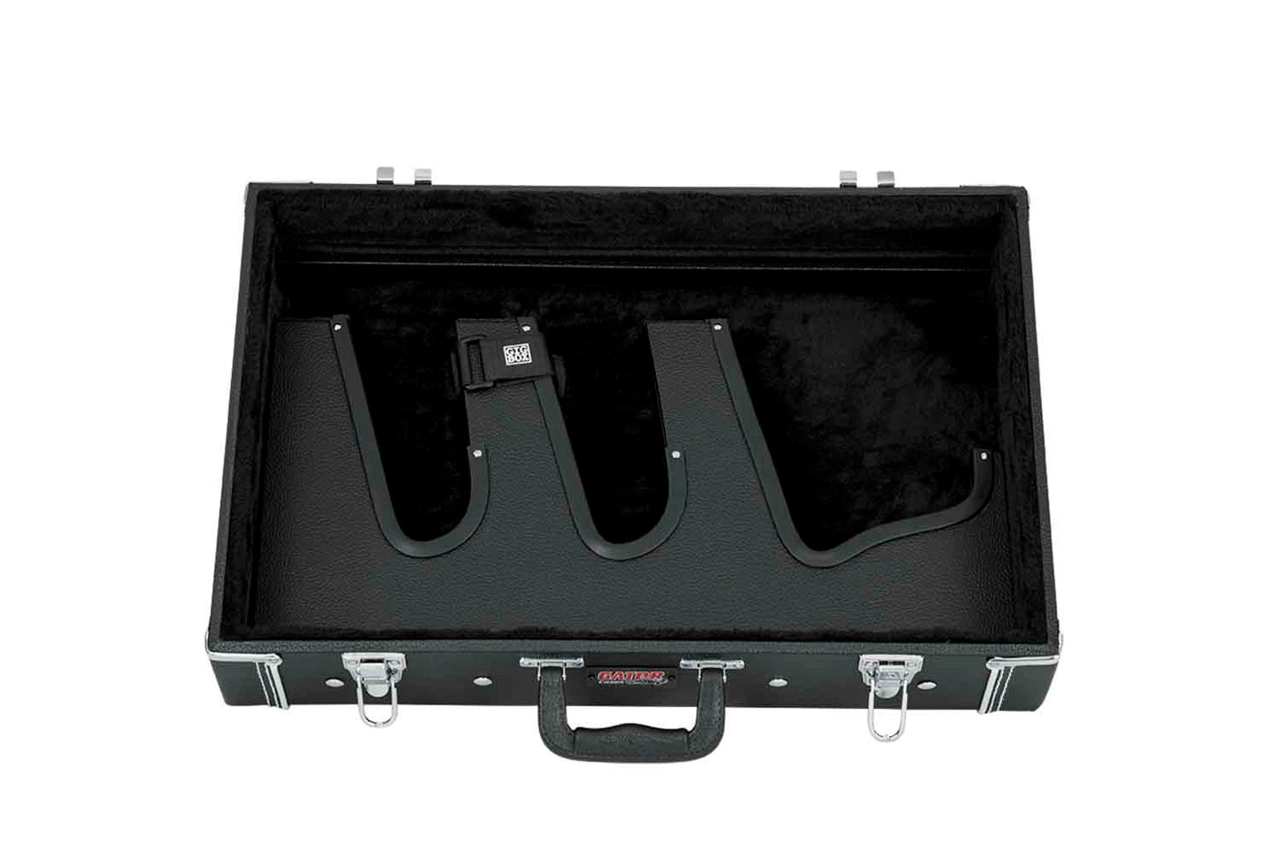 Gator Cases GW-GIGBOXJR Pedal Board and Guitar Stand Case - Black - Hollywood DJ